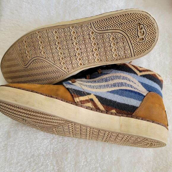 Ugg Pendleton Alin Suede Chesnut Chukka Boot Rare